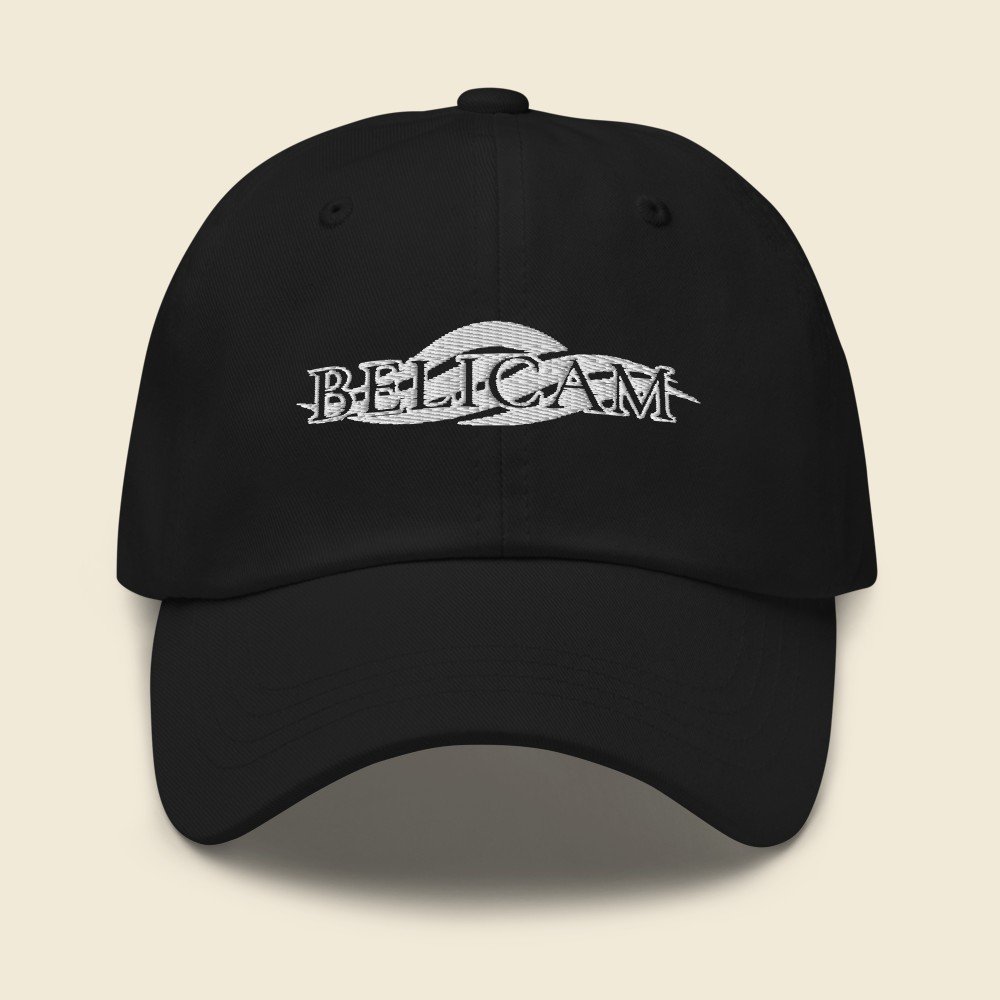 Casquette Belicam — Noir, broderie logo